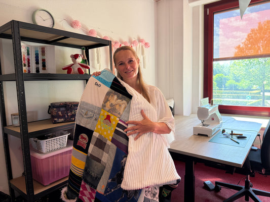 Van favoriete kleding naar een herinneringsdeken - Herinneringsverhaal #2